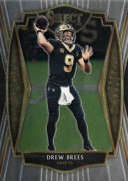 Drew Brees #114 New Orleans Saints | 2020 Panini Select |  | NFL Football