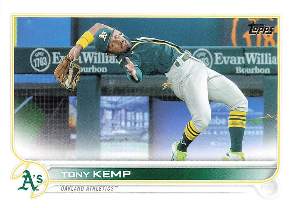 Tony Kemp #114 Oakland Athletics | 2022 Topps