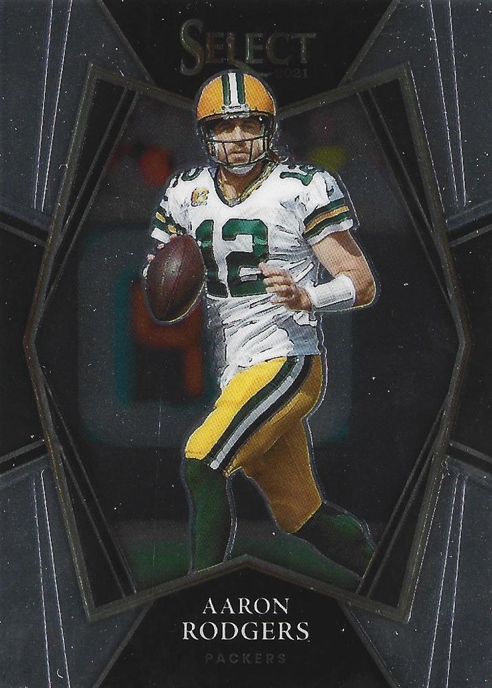 Aaron Rodgers #114 Green Bay Packers | 2021 Panini Select |  | NFL Football