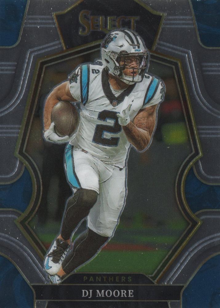 DJ Moore #114 Carolina Panthers | 2022 Panini Select | NFL Football