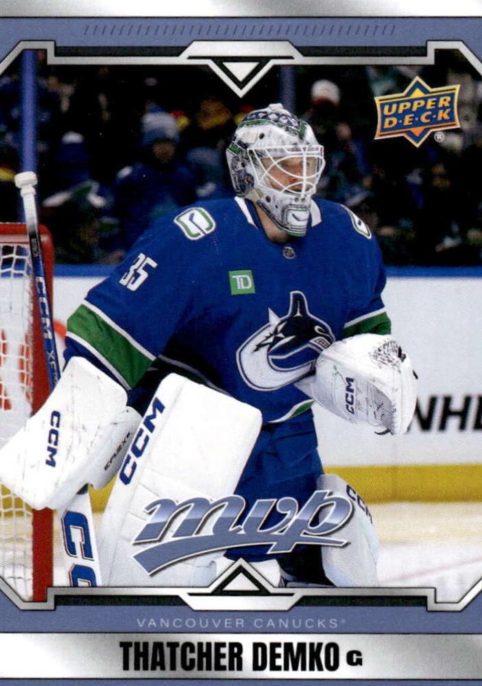 Thatcher Demko #114 Vancouver Canucks | 2024-25 Upper Deck MVP