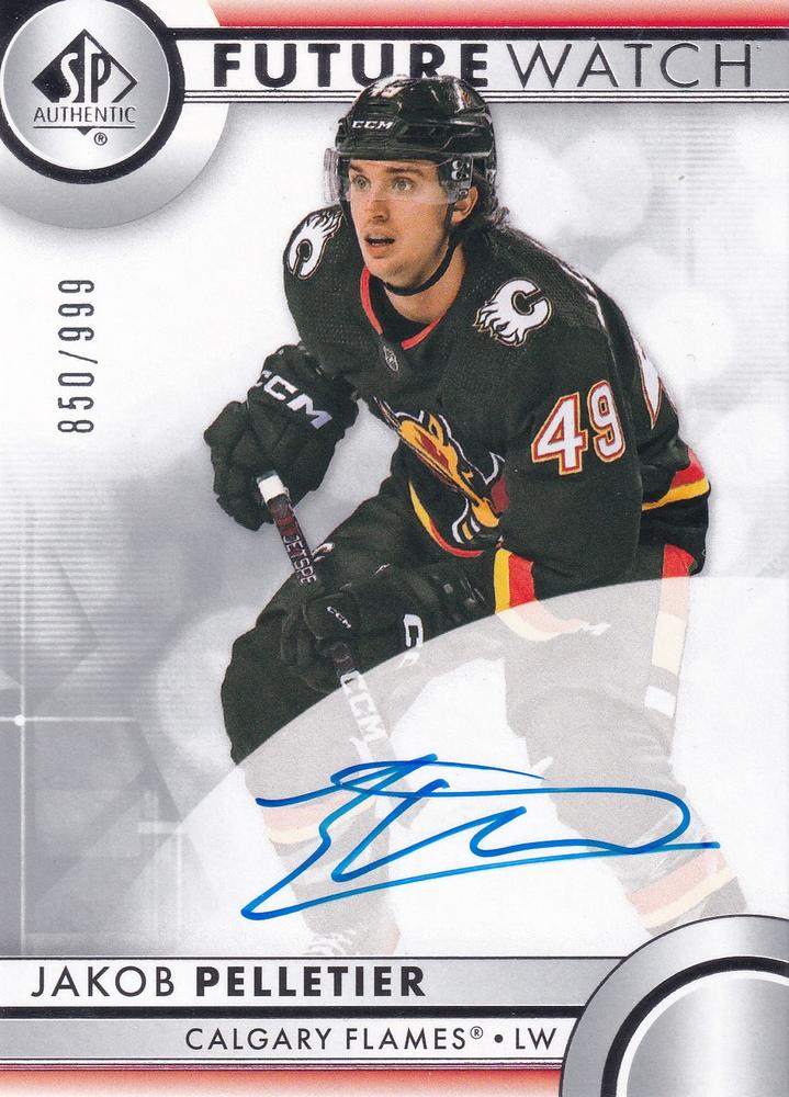 Jakob Pelletier #114 Calgary Flames | 2023-24 SP Authentic