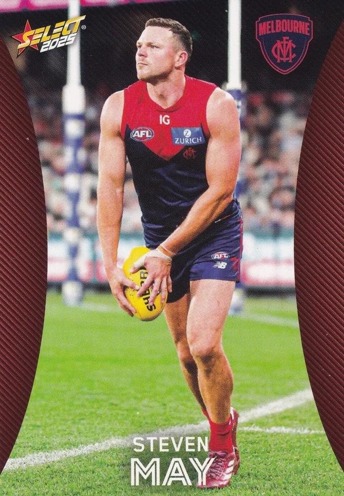 Steven May #114 Melbourne Demons | 2025 Select AFL Footy Stars