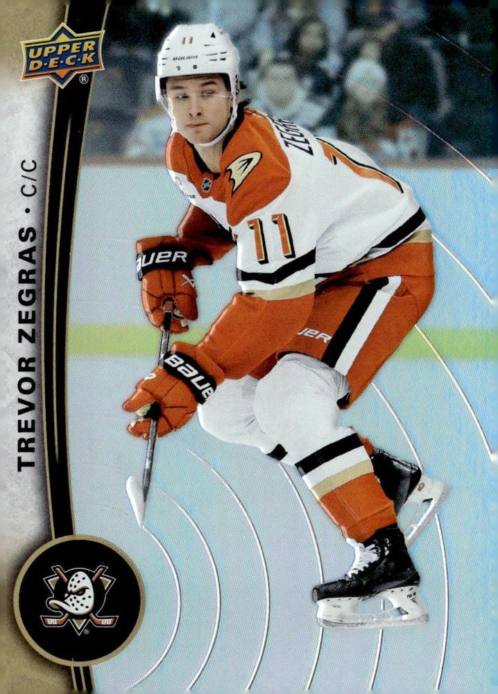 Trevor Zegras #114 Anaheim Ducks | 2025-26 Upper Deck Tim Hortons Collector's Series