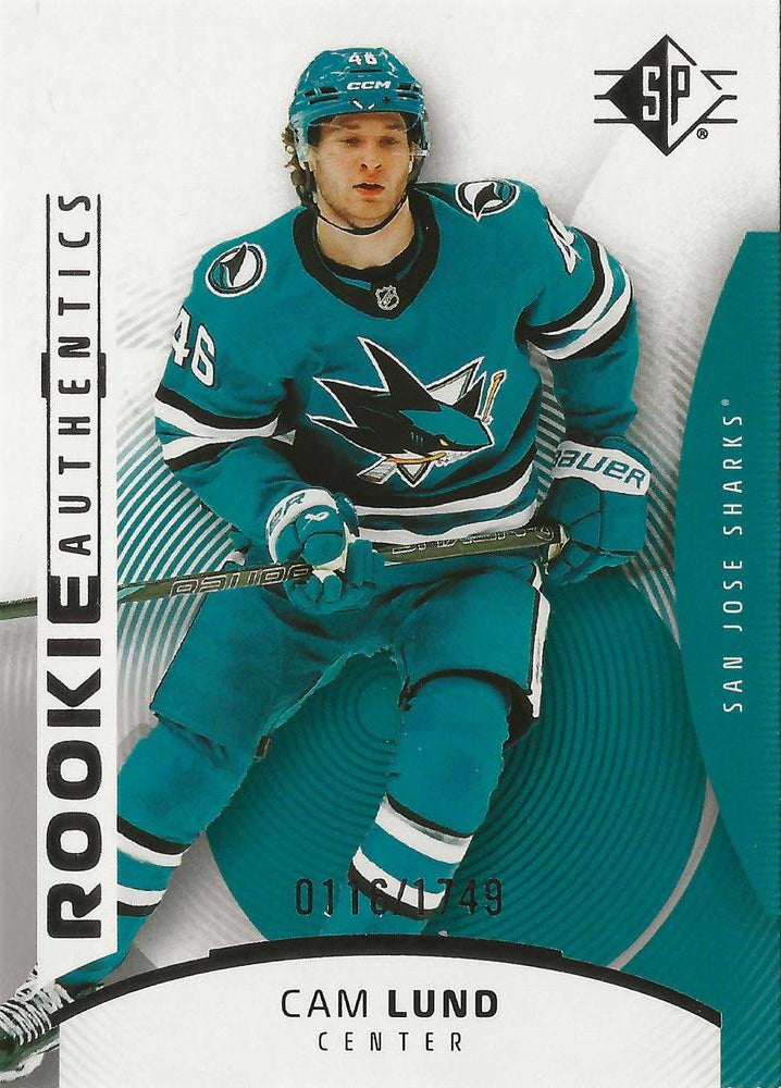 Cam Lund #114 San Jose Sharks | 2025-26 Upper Deck SP Hockey