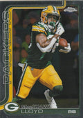 MarShawn Lloyd #114 Green Bay Packers | 2025 Topps Chrome | NFL Football
