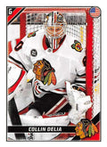 Collin Delia #115 Chicago Blackhawks | 2019-20 Topps NHL Sticker Collection
