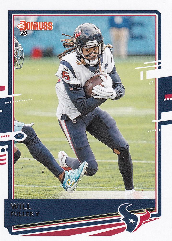 Will Fuller V #115 Houston Texans | 2020 Panini Donruss | NFL Football