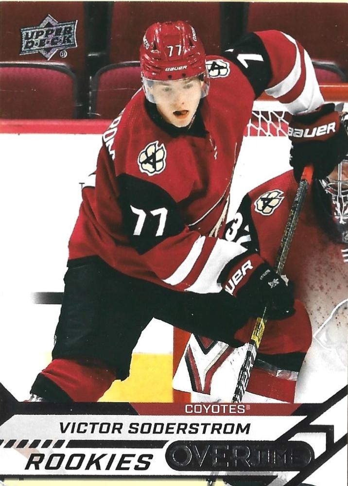 Victor Soderstrom #115 Arizona Coyotes | 2020-21 Upper Deck Overtime