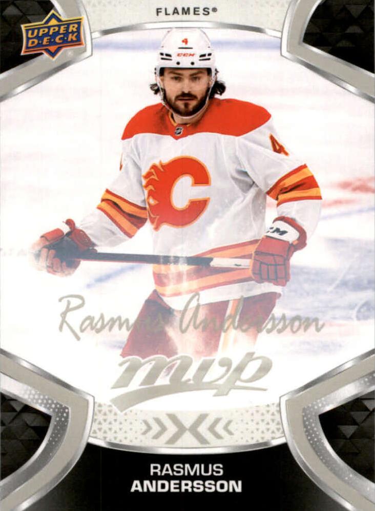 Rasmus Andersson #115 Calgary Flames | 2021-22 Upper Deck MVP Silver Script