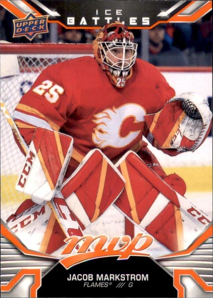 Jacob Markstrom #115 Calgary Flames | 2022-23 Upper Deck MVP Ice Battles
