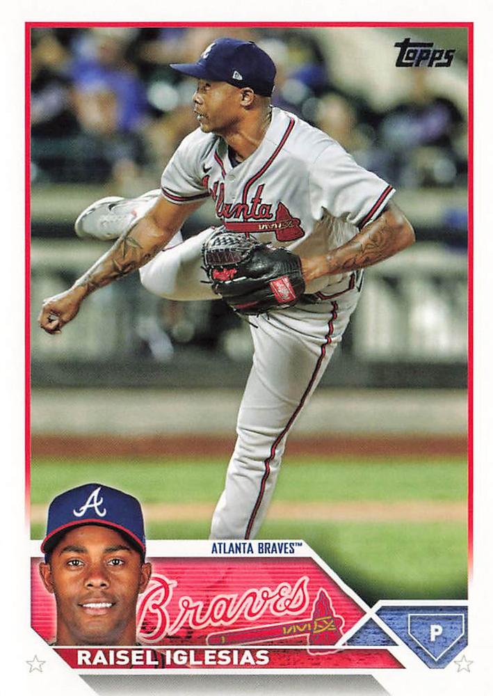 Raisel Iglesias #115 Atlanta Braves | 2023 Topps