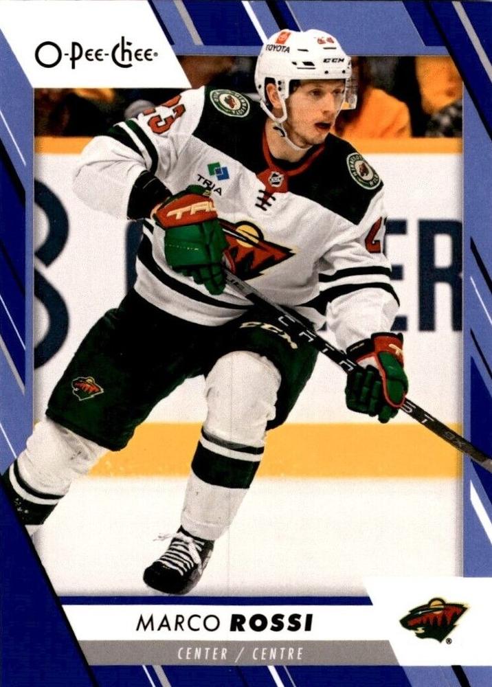 Marco Rossi #115 Minnesota Wild | 2023-24 O-Pee-Chee Blue Border