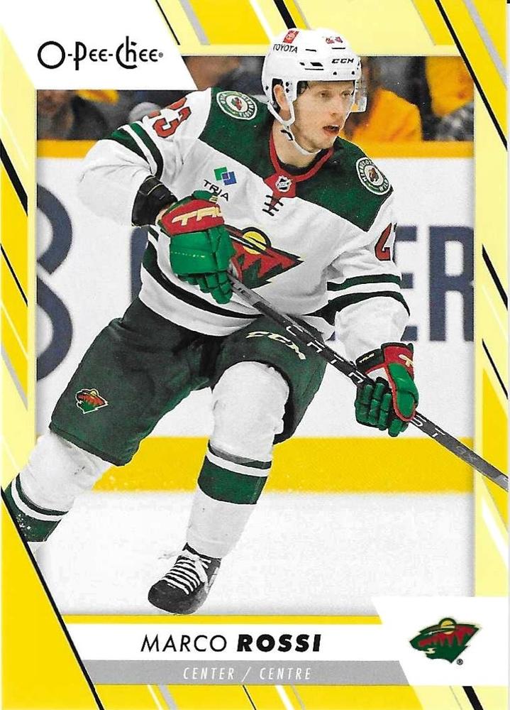 Marco Rossi #115 Minnesota Wild | 2023-24 O-Pee-Chee Yellow Border