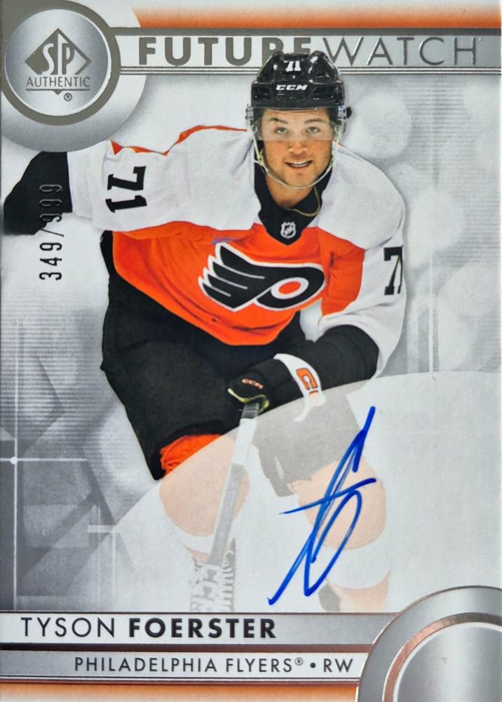 Tyson Foerster #115 Philadelphia Flyers | 2023-24 SP Authentic