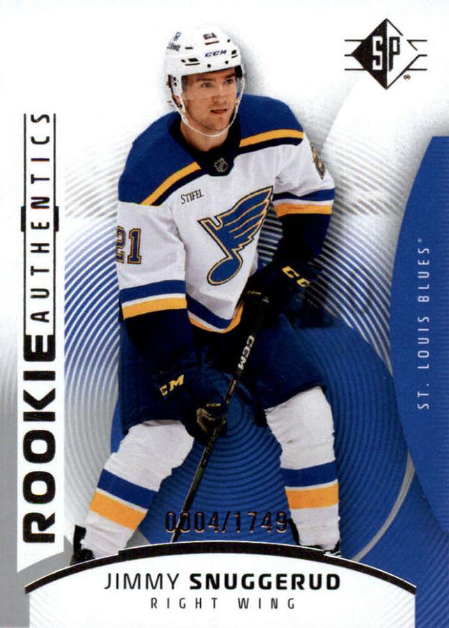 Jimmy Snuggerud #115 St. Louis Blues | 2025-26 Upper Deck SP Hockey