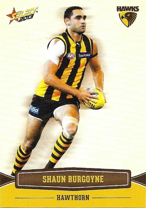 Shaun Burgoyne #116 Hawthorn Hawks | 2013 Select AFL Champions