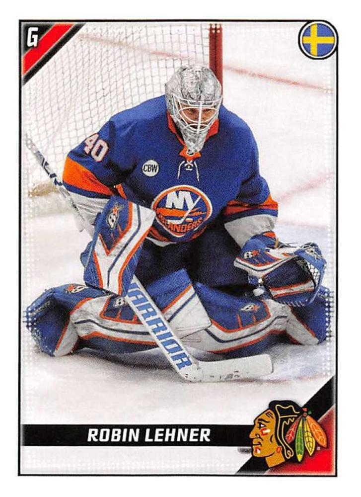 Robin Lehner #116 Chicago Blackhawks | 2019-20 Topps NHL Sticker Collection