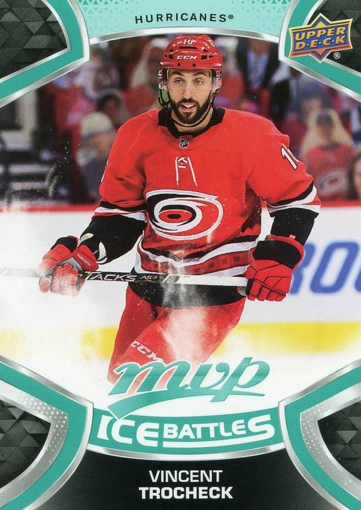 Vincent Trocheck #116 Carolina Hurricanes | 2021-22 Upper Deck MVP Ice Battles