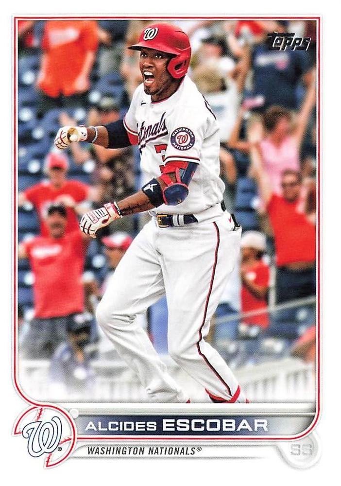 Alcides Escobar #116 Washington Nationals | 2022 Topps