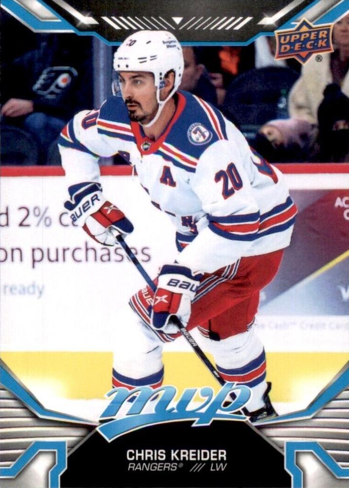 Chris Kreider #116 New York Rangers | 2022-23 Upper Deck MVP