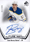 Brett Murray #116 Buffalo Sabres | 2021-22 SP Authentic