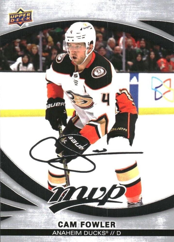 Cam Fowler #116 Anaheim Ducks | 2023-24 Upper Deck MVP Silver Script