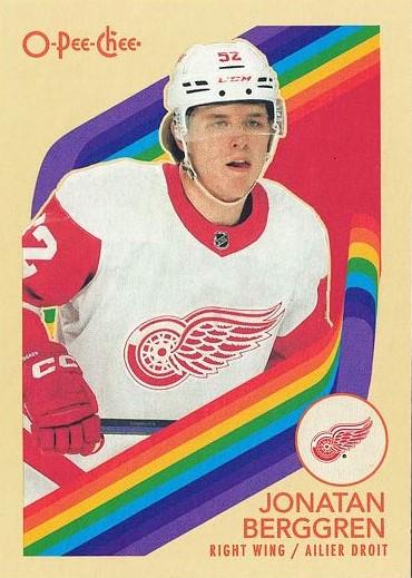 Jonatan Berggren #116 Detroit Red Wings | 2023-24 O-Pee-Chee Retro