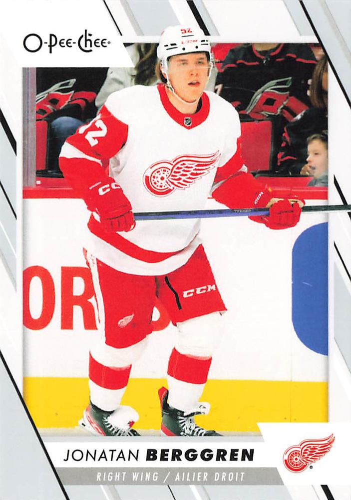 Jonatan Berggren #116 Detroit Red Wings | 2023-24 O-Pee-Chee Hockey