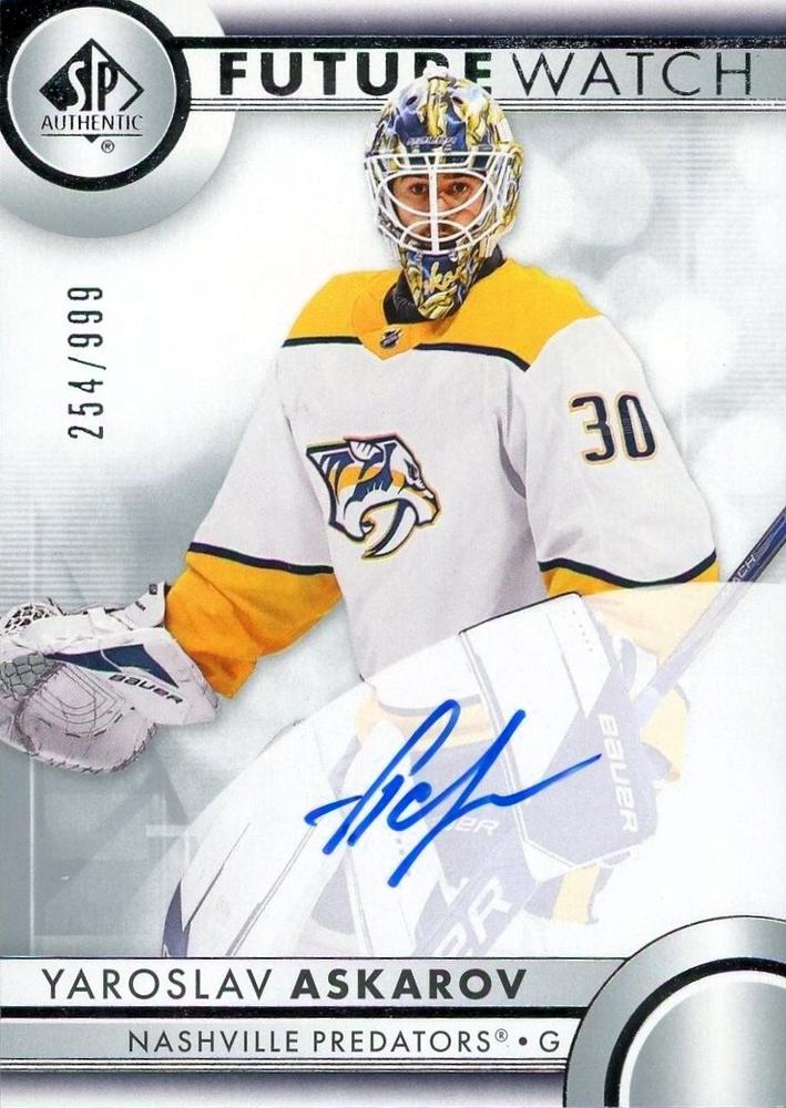 Yaroslav Askarov #116 Nashville Predators | 2023-24 SP Authentic