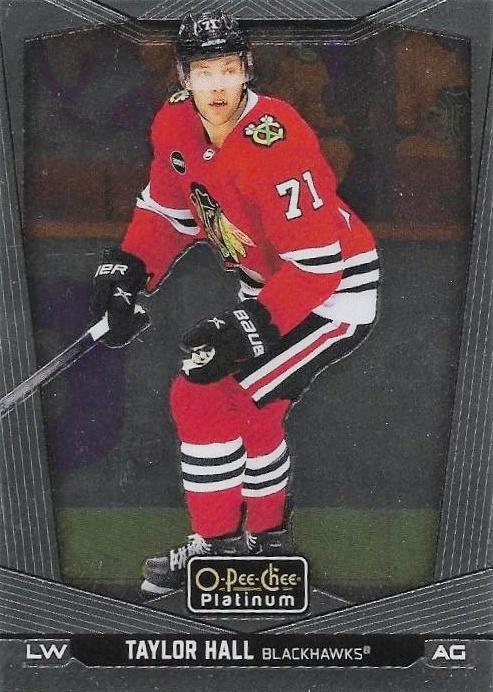 Taylor Hall #116 Chicago Blackhawks | 2024-25 O-Pee-Chee Platinum