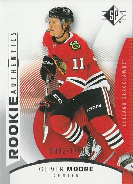 Oliver Moore #116 Chicago Blackhawks | 2025-26 Upper Deck SP Hockey