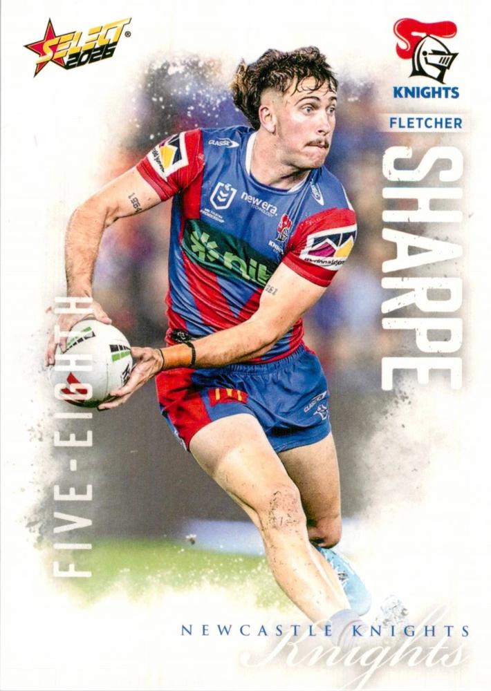 Fletcher Sharpe #116 Newcastle Knights | 2026 Select NRL League Heroes