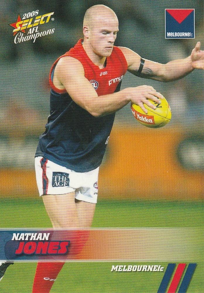 Nathan Jones #117 Melbourne Demons | 2008 Select AFL Champions