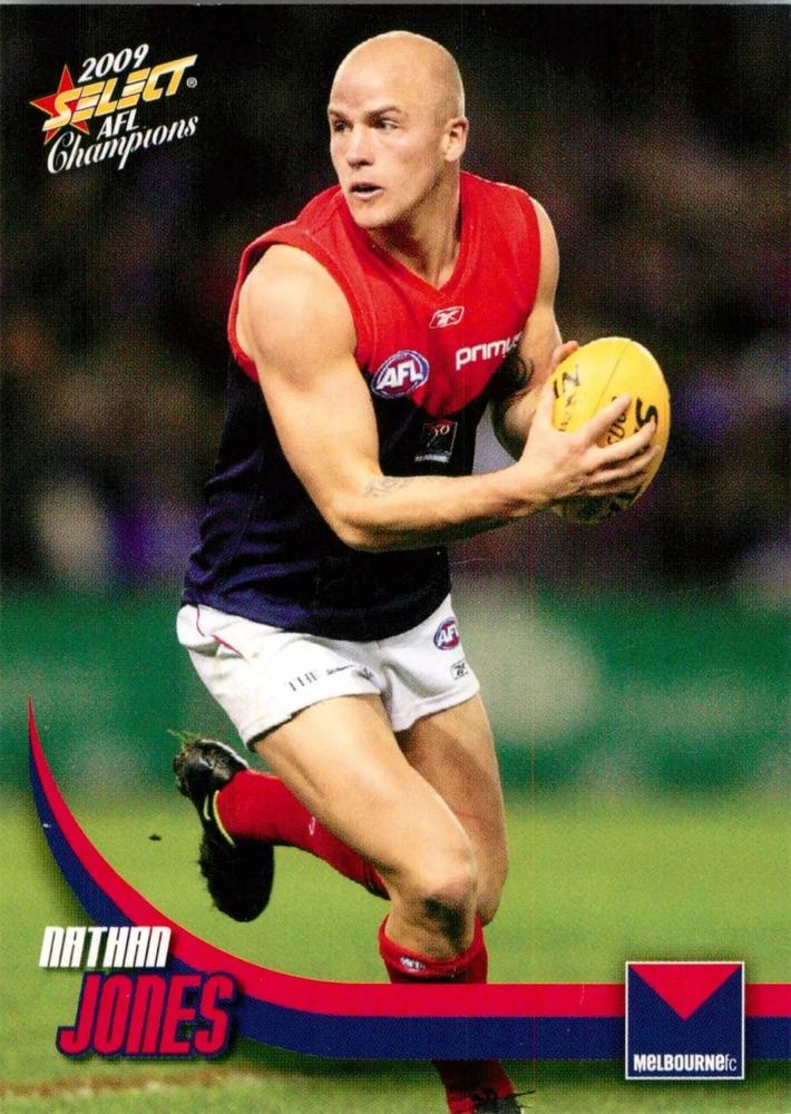 Nathan Jones #117 Melbourne Demons | 2009 Select AFL Champions