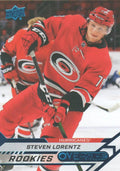 Steven Lorentz #117 Carolina Hurricanes | 2020-21 Upper Deck Overtime Blue Foil