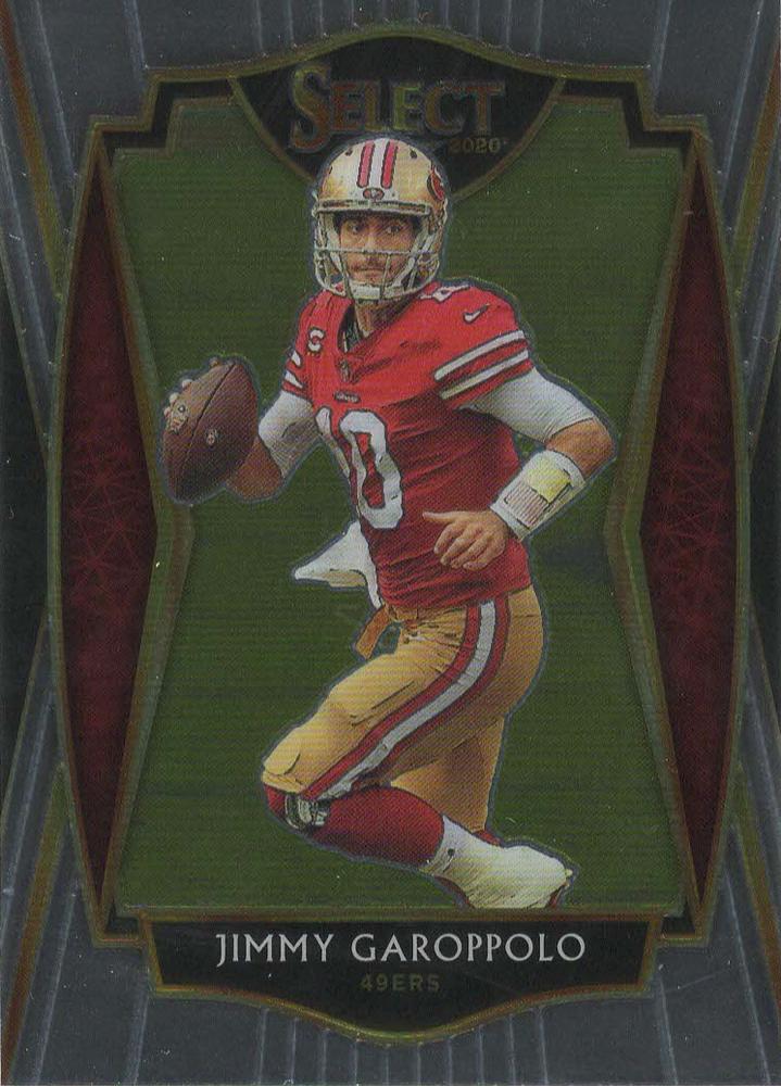 Jimmy Garoppolo #117 San Francisco 49ers | 2020 Panini Select |  | NFL Football