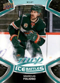 Marcus Foligno #117 Minnesota Wild | 2021-22 Upper Deck MVP Ice Battles
