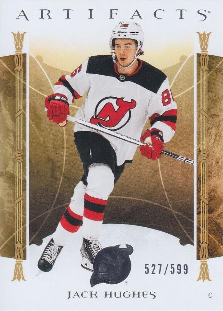 Jack Hughes #117 New Jersey Devils | 2022-23 Upper Deck Artifacts