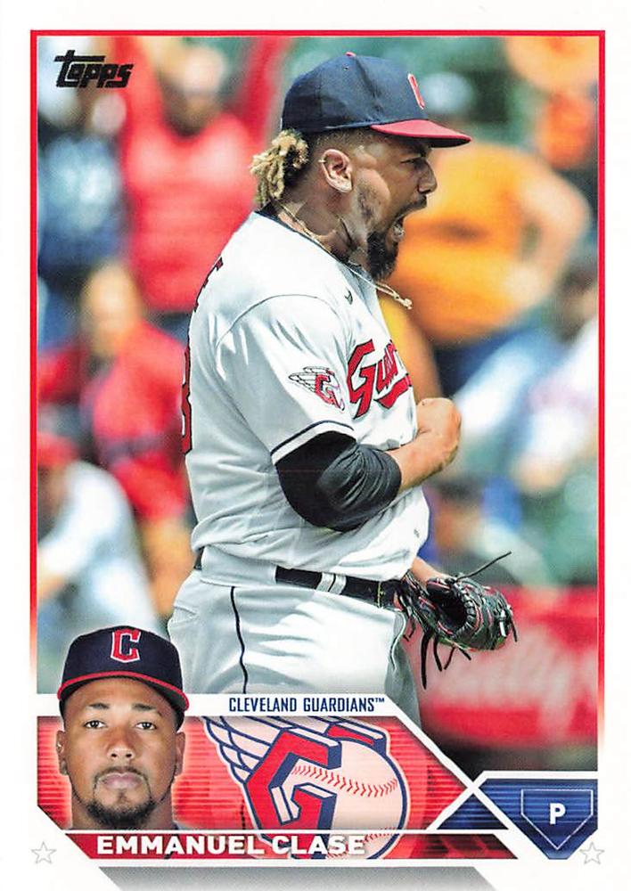 Emmanuel Clase #117 Cleveland Guardians | 2023 Topps