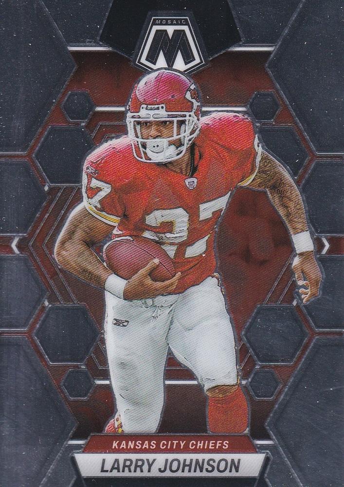 Larry Johnson #117 Kansas City Chiefs | 2023 Panini Mosaic | NFL Football