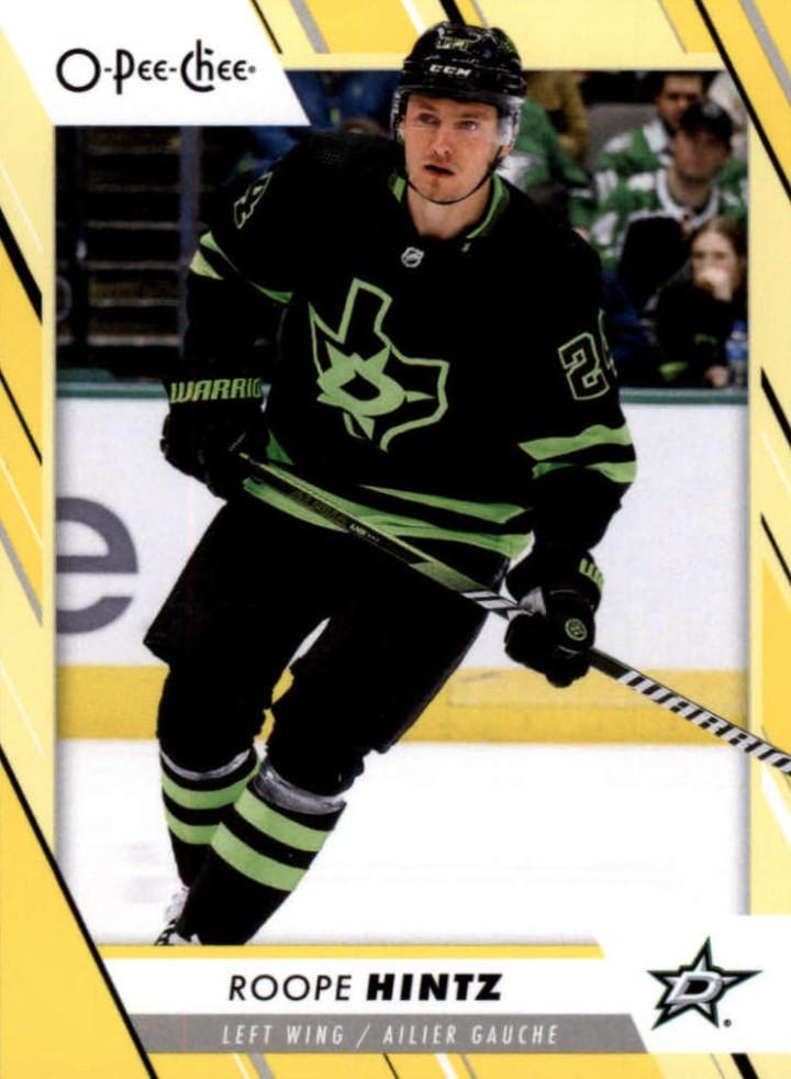 Roope Hintz #117 Dallas Stars | 2023-24 O-Pee-Chee Yellow Border