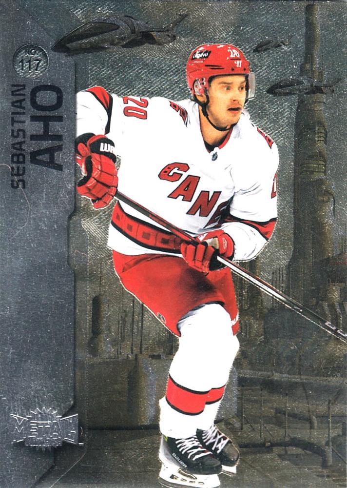 Sebastian Aho #117 Carolina Hurricanes | 2023-24 SkyBox Metal Universe