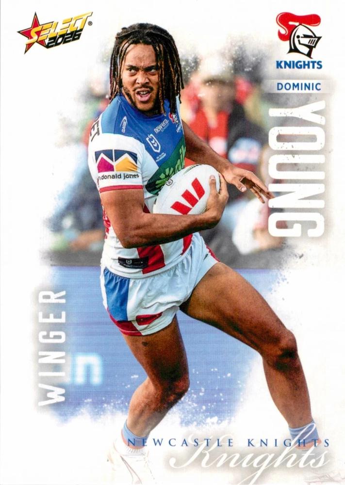 Dominic Young #117 Newcastle Knights | 2026 Select NRL League Heroes
