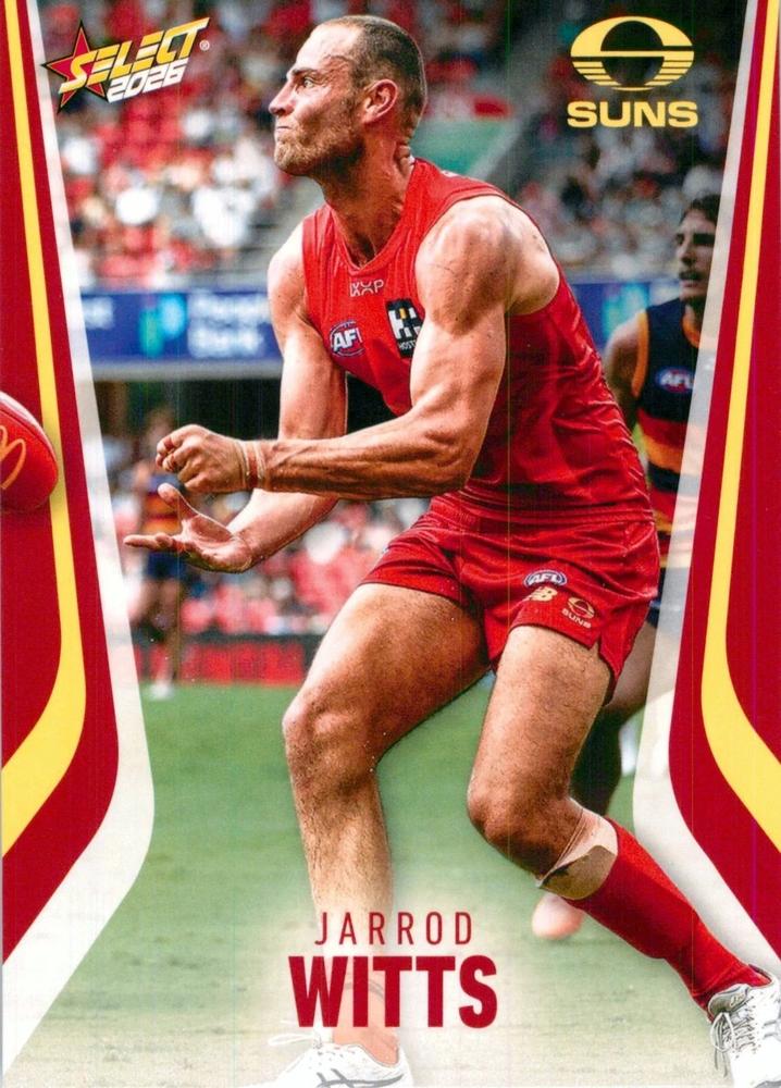 Jarrod Witts #117 Gold Coast Suns | 2026 Select AFL Footy Stars