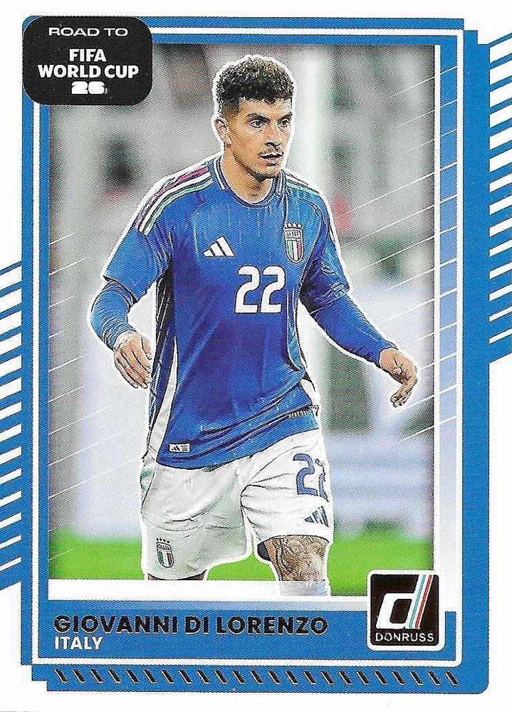 Giovanni Di Lorenzo #117 Italy | 2025-26 Donruss Road to FIFA World Cup