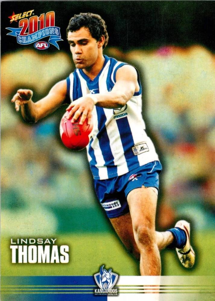 Lindsay Thomas #118 North Melbourne Kangaroos | 2010 Select AFL Champions