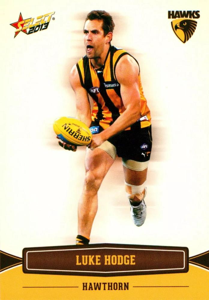 Luke Hodge #118 Hawthorn Hawks | 2013 Select AFL Champions