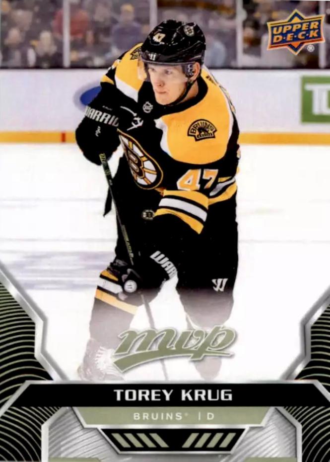 Torey Krug #118 Boston Bruins | 2020-21 Upper Deck MVP
