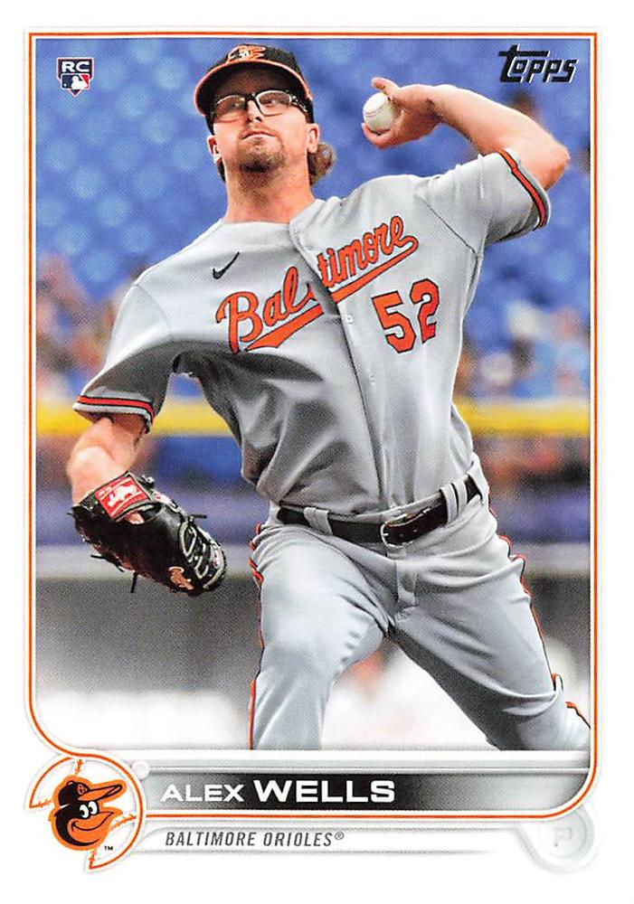 Alex Wells #118 Baltimore Orioles | 2022 Topps